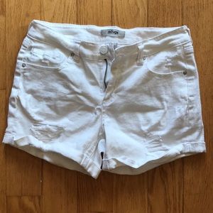 White Shorts